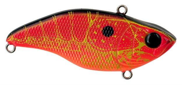 Picture of Spro / Gamakatsu Aruku Shad 75 Lipless Rattle Crankbait, 3", 5/8 Oz, Mudbug Red, Sinking