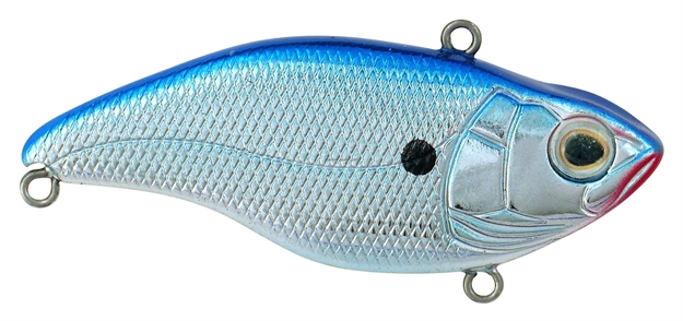 Picture of Spro / Gamakatsu Aruku Shad Jr. Lipless Crankbait, 2", 3/8 Oz, Chrome Blue, Sinking
