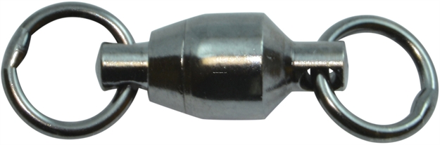 Picture of Spro / Gamakatsu Ball Bearing Swivel 2-Welded Ring Sz1 40Lb Black 3Pk