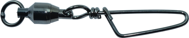 Picture of Spro / Gamakatsu Ball Bearing Swivel W/Coastlock Snap Black 60Lb 3Pk