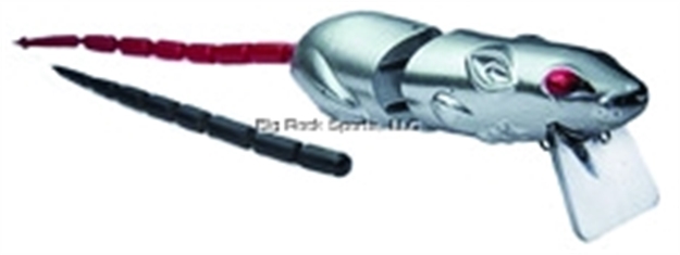 Picture of Spro / Gamakatsu Bbz-1 Rat 40 Jr. Segmented Swimbait, 4", 1 Oz, Chrome Silver, Floating