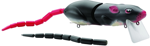 Picture of Spro / Gamakatsu Bbz-1 Rat 50 Segmented Swimbait, 5 1/4", 2 1/4 Oz, Ninja, Floating