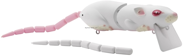 Picture of Spro / Gamakatsu Bbz1 Rat 25 Segmented Swimbait, 2 1/2", 5/16 Oz, White
