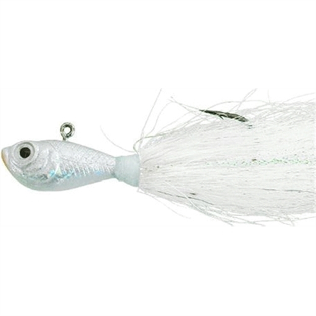 Picture of Spro / Gamakatsu Prime Bucktail Jig, 1/4 Oz, 2/0 Hook, White SBTJW-1/4 651583104267