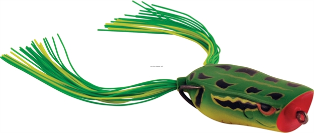 Picture of Spro / Gamakatsu Dean Rojas Baby Bronzeye Popper Frog 50, 2", 1/4 Oz, Green Tree, Floating