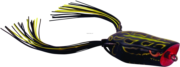 Picture of Spro / Gamakatsu Dean Rojas Baby Bronzeye Popper Frog 50, 2", 1/4 Oz, Rainforest Black, Floating