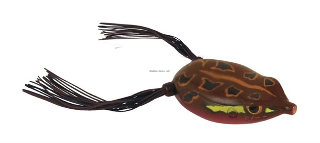 Picture of Spro / Gamakatsu Dean Rojas Bronzeye Frog Jr., 2 3/8", 1/2 Oz, Natural Red, Floating