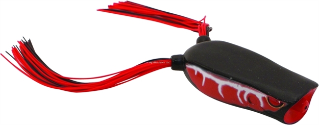 Picture of Spro / Gamakatsu Dean Rojas Bronzeye Popper Frog, 2 1/2", 1/2 Oz, Black Widow, Floating