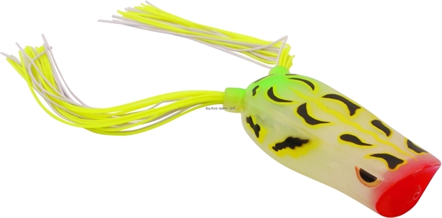 Picture of Spro / Gamakatsu Dean Rojas Bronzeye Popper Frog, 2 1/2", 1/2 Oz, Neon Glow, Floating