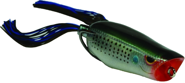 Picture of Spro / Gamakatsu Dean Rojas Bronzeye Popper Frog, 2 1/2", 1/2 Oz, Speck, Floating