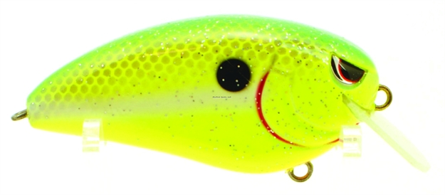 Picture of Spro / Gamakatsu John Crews Fat John 60 Crankbait, 2 3/8", 5/8 Oz, Chartreuse Nasty, Floating