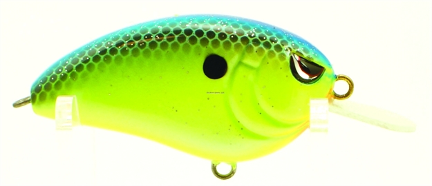 Picture of Spro / Gamakatsu John Crews Little John 50 Crankbait, 2", 1/2 Oz, Chartreuse Blue, Floating