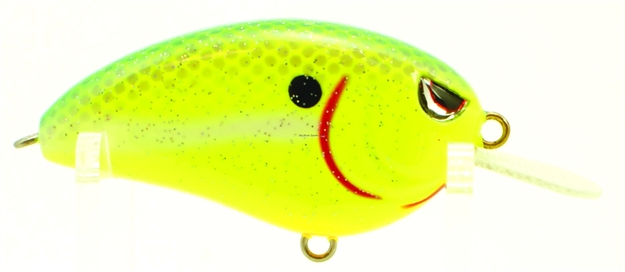 Picture of Spro / Gamakatsu John Crews Little John 50 Crankbait, 2", 1/2 Oz, Chartreuse Nasty, Floating