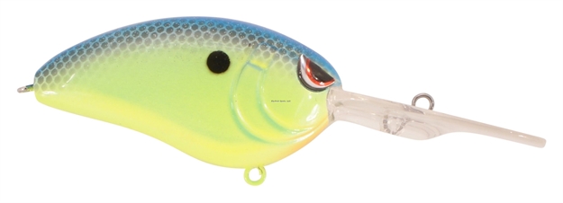 Picture of Spro / Gamakatsu John Crews Little John Baby DD 60 Crankbait, 2 3/8", 5/8 Oz, Chartreuse Blue, Floating