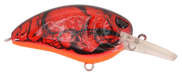 Picture of Spro / Gamakatsu John Crews Little John MD 50 Crankbait, 2", 1/2 Oz, Fire Craw, Floating