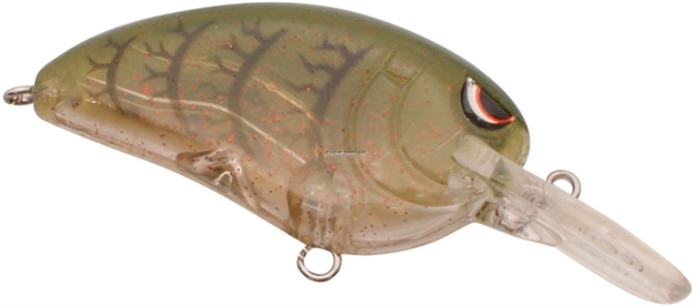Picture of Spro / Gamakatsu John Crews Little John MD 50 Crankbait, 2", 1/2 Oz, Watermelon Red Craw, Floating