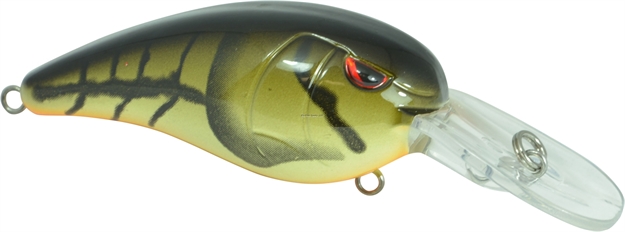 Picture of Spro / Gamakatsu Mike Mcclelland Rkcrawler MD 55 Crankbait, 2 11/64", 1/2 Oz, 7-9 Ft, Green Craw, Dives