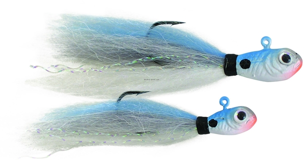 Picture of Spro / Gamakatsu Phat Flies Jig, 1/8 Oz, 2/Pack, Blue Shad