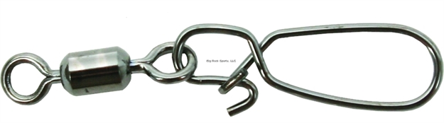 Picture of Spro / Gamakatsu Power Swivel W/Hyper Snap Black Sz8 50Lb 5Pk