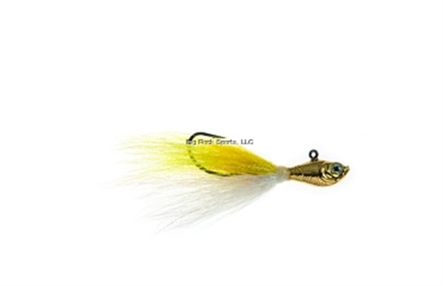 Picture of Spro / Gamakatsu Prime Bucktail Jig, 1/2 Oz, 4/0 Hook, Chrome Gold