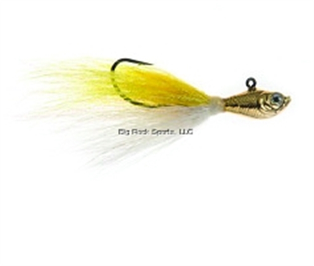 Picture of Spro / Gamakatsu Prime Bucktail Jig, 1 Oz, 6/0 Hook, Chrome Gold