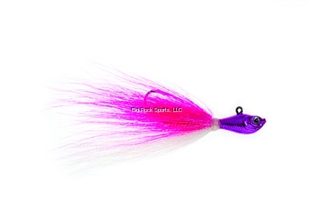 Picture of Spro / Gamakatsu Prime Bucktail Jig, 1 Oz, 6/0 Hook, Chrome Pink