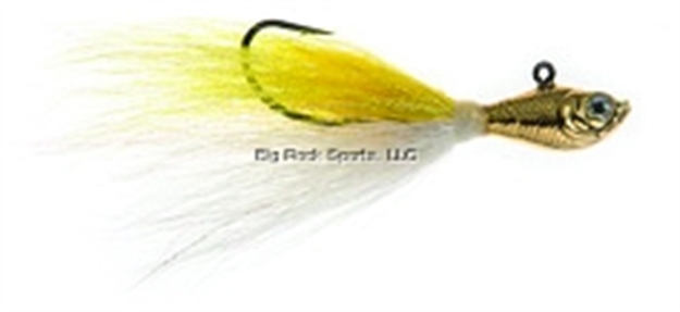 Picture of Spro / Gamakatsu Prime Bucktail Jig, 3/4 Oz, 5/0 Hook, Chrome Gold