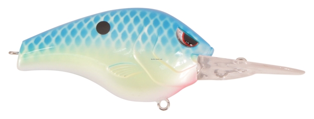 Picture of Spro / Gamakatsu Russ Lane Fat Papa 55 Crankbait, 2.2", 1/2 Oz, Sneaky Blue Chartreuse, Floating