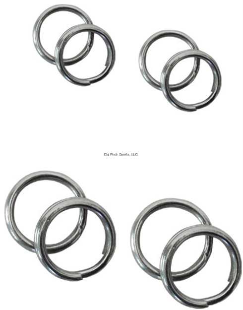 Picture of Spro / Gamakatsu Stainless Split Ring 50Lb 4Pk