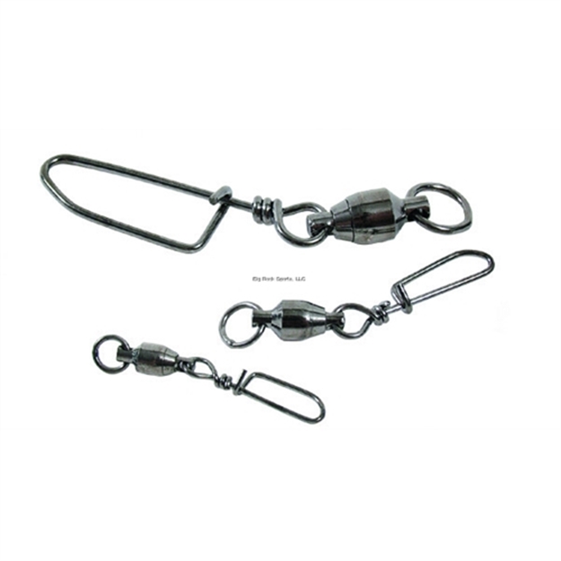 Picture of Spro / Gamakatsu Ball Bearing Swivel W/Coastlock Snap Black 200Lb
