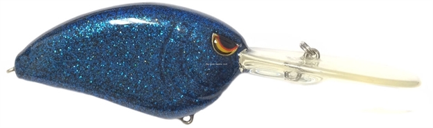 Picture of Spro / Gamakatsu John Crews Little John DD 70 Crankbait 2 3/4", 1Oz Black & Blue, Floating SLJD70BBL