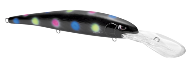 Picture of Spro Madeye Minnow 120, Black Dot, Dives 16 TO 20Ft