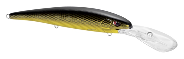 Picture of Spro Madeye Minnow 120, Blk Back Gold, Dives 16 TO 20Ft
