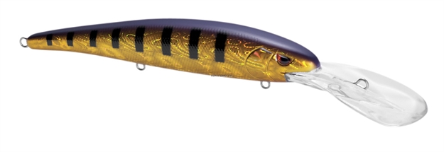 Picture of Spro Madeye Minnow 120, Gold Purple Perch, Dives 16 TO 20Ft
