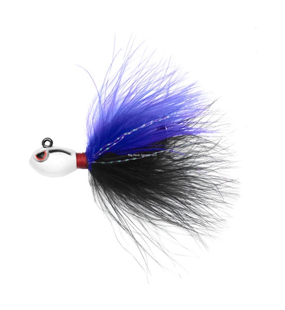 Picture of Spro / Gamakatsu Rkstar Steelhead Jig Blue/Black/White 1/8 OZ