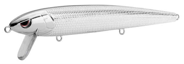 Picture of Spro Zero Minnow 130, Wake Bait, Chrome