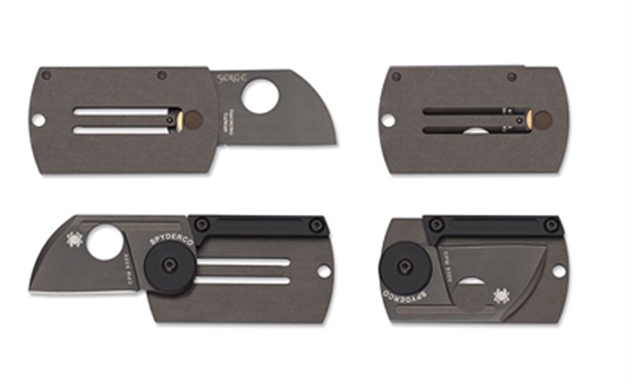 Picture of Spyderco Dog Tag Folder Titanium Blk