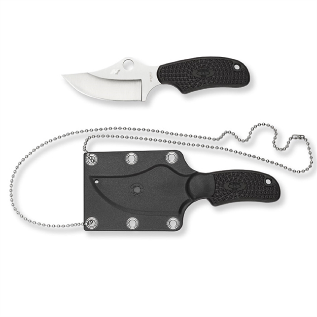 Picture of Spyderco Ark Ltwt 2.56" Blk W/Sheath FB35PBK