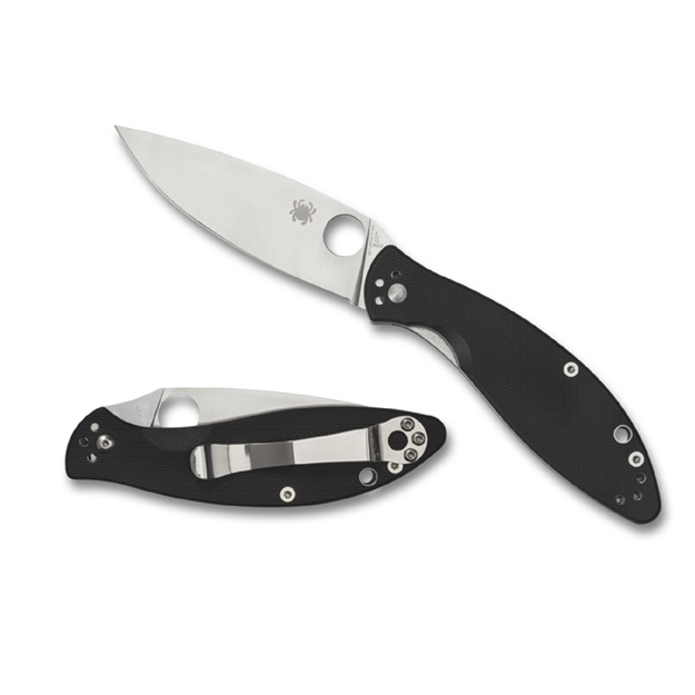 Picture of Spyderco Astute Folder 3.02 IN Blade Black G-10 Handle