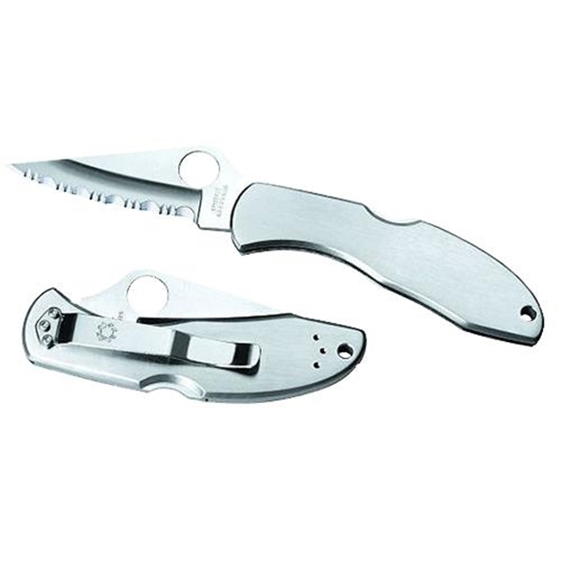 Picture of Spyderco Delica 4 Folder 2.88 IN Serrated Stainless Handle