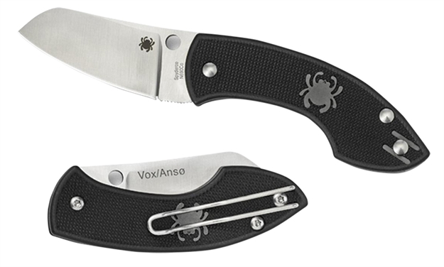 Picture of Spyderco C163pbk Pingo Folder 2.4" N690co Steel Sheepfoot Blade Blk Nylon Handle