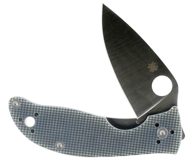 Picture of  Spyderco C220gpgy Polestar  3.30" Folding Drop Point Plain Cts Bd1 SS Blade Gray G10 Handle Includes Pocket Clip