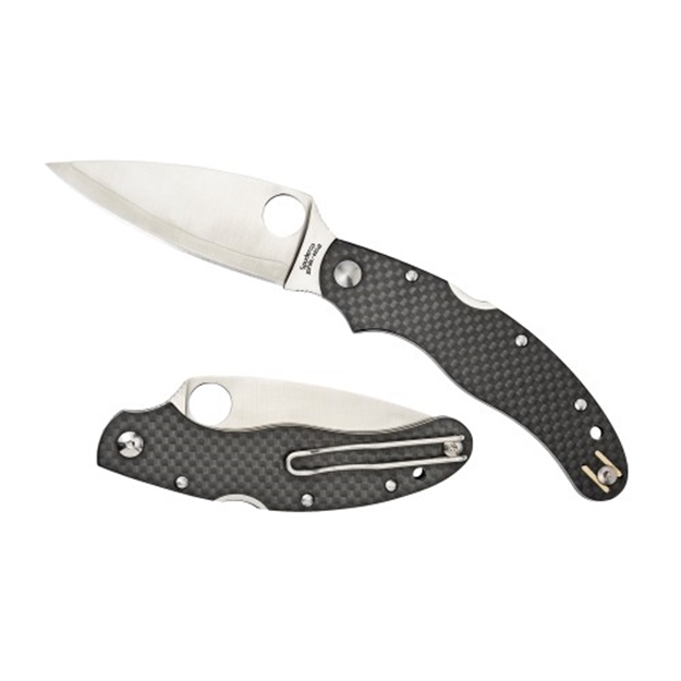 Picture of Spyderco Caly 3.5 Folder 3.5 IN Plain Carbon Fiber Handle