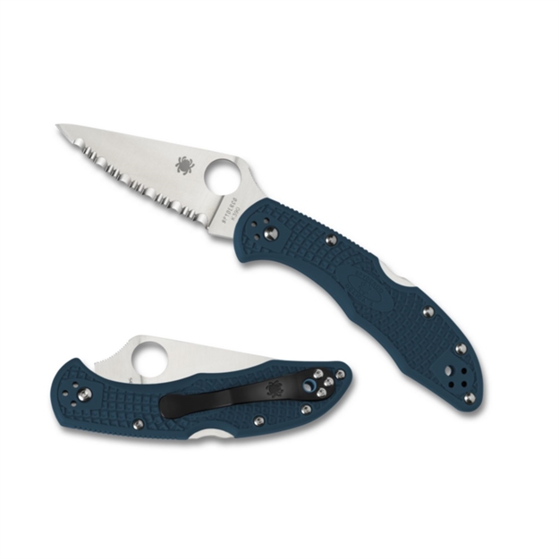 Picture of Spyderco Delica 4 Lightweight Blue K390