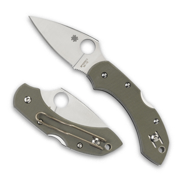 Picture of Spyderco Dragonfly Folder 2.25 IN Plain Green G-10 Handle