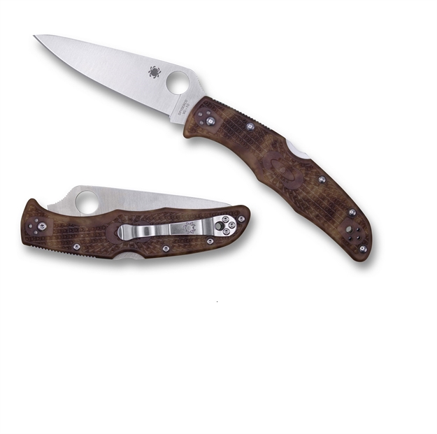 Picture of Spyderco Endura 4 Folder 3.75 IN Plain Desert Camo Zome Frn