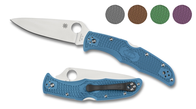 Picture of Spyderco Endura 4 Folder 3.75 IN Plain Gray Frn Handle