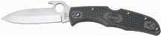 Picture of  Spyderco C10pgyw Endura 4 Lightweight 3.81" Folding Drop Point Plain Vg-10 SS Blade/Gray Frn Handle Includes Pocket Clip