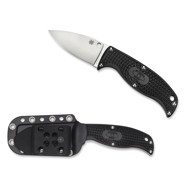 Picture of Spyderco Enuff With Sheath Plain Leaf Fb31pbk