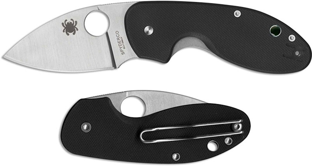Picture of Spyderco Insistent Folder 2.48 IN Plain Blade G-10 Handle